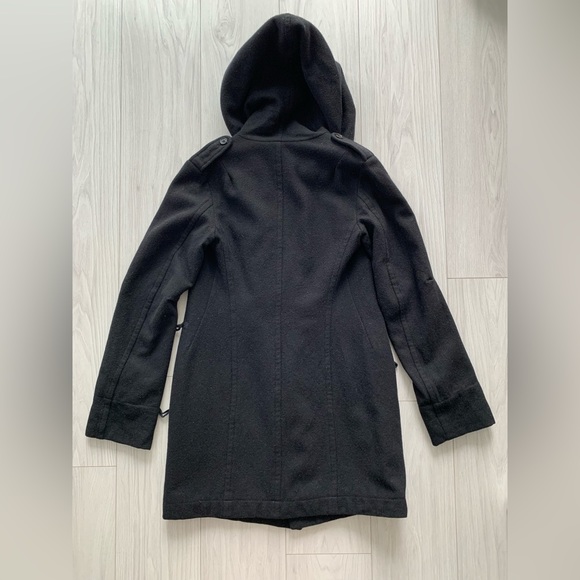 SOLD Ann Demeulemeester black wool coat - Picture 2 of 6